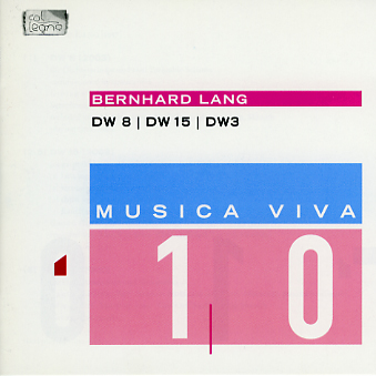 Martina Koppelstetter Gesangsunterricht, Bühnencoach, Alto, München, CD cover Musica Viva DW 15, Bernhard Lang